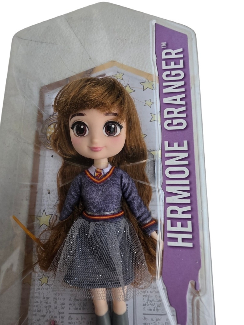 Harry Potter Hermione Granger Kids Doll - Purple Outfit - Picture 2 of 7